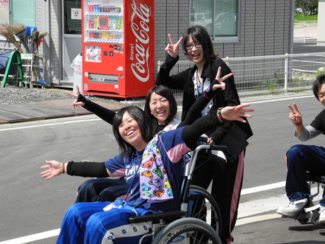 車いす体験0023